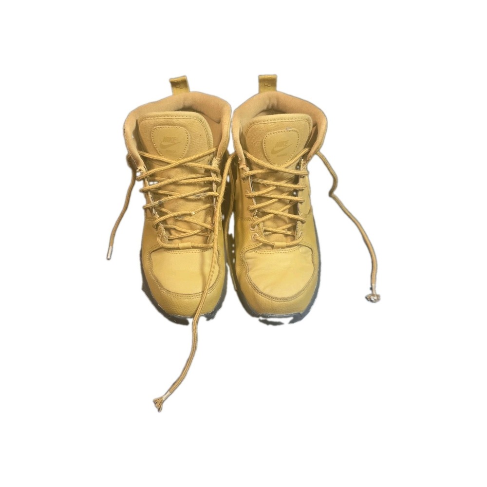 Nike Manoa Leather Wheat GS Boys Girls Kids Boots BQ5372-700 Size 4Y 4 Youth